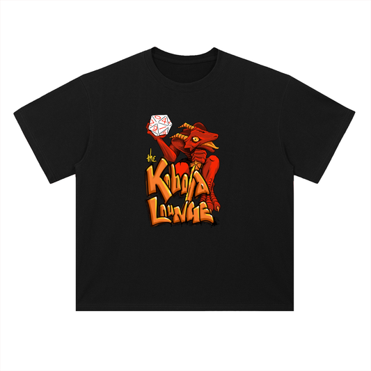D&D - Kobold Lounge T-shirt - Heavyweight Drop Shoulder Cotton T-Shirt - Sizes Run Smaller Than Normal - April 2026 Tshirt of the Month Club