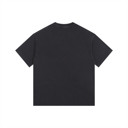 Vintage Washed Oversized Cotton T-Shirt 3X - 5X